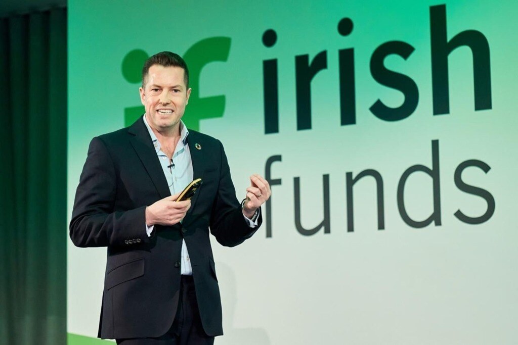 Rob presenting at the 11th Annual Irish Funds UK Symposium